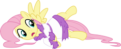 Size: 7358x3000 | Tagged: safe, artist:cloudy glow, artist:cloudyglow, imported from derpibooru, fluttershy, pony, hurricane fluttershy, .ai available, bathrobe, clothes, raised leg, robe, solo, vector