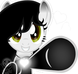 Size: 974x932 | Tagged: safe, artist:amgiwolf, imported from derpibooru, oc, oc only, oc:amgi, earth pony, pony, earth pony oc, eyelashes, female, grin, jewelry, looking at you, mare, necklace, raised hoof, simple background, smiling, solo, transparent background, underhoof