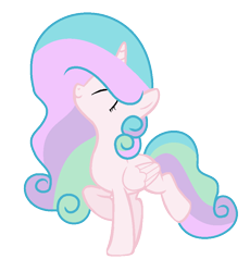 Size: 844x916 | Tagged: safe, artist:starshinesentry07, imported from derpibooru, oc, oc only, alicorn, pony, alicorn oc, base used, eyes closed, female, horn, magical lesbian spawn, mare, offspring, parent:princess amore, parent:princess celestia, simple background, solo, transparent background, wings