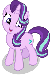 Size: 5374x8239 | Tagged: safe, artist:thatusualguy06, imported from derpibooru, starlight glimmer, pony, unicorn, rock solid friendship, .svg available, absurd resolution, cute, female, glimmerbetes, mare, oh you, open mouth, show accurate, simple background, solo, svg, transparent background, vector