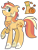 Size: 1178x1547 | Tagged: safe, artist:gallantserver, imported from derpibooru, oc, oc only, oc:sugarcube smith, earth pony, pony, female, magical lesbian spawn, mare, offspring, parent:applejack, parent:rainbow dash, parents:appledash, simple background, solo, transparent background