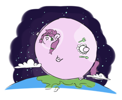 Size: 1100x900 | Tagged: safe, artist:threetwotwo32232, imported from derpibooru, oc, oc:mulberry tart, pony, inflation, simple background, transparent background