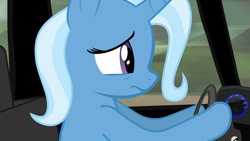 Size: 1920x1080 | Tagged: artist needed, dead source, safe, imported from derpibooru, trixie, car