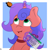 Size: 2000x2000 | Tagged: safe, artist:h3nger, imported from derpibooru, oc, oc:polaris star, butterfly, pony, unicorn, horny on main, male, stallion