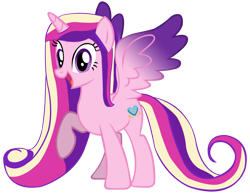 Size: 9608x7400 | Tagged: safe, artist:laszlvfx, imported from derpibooru, princess cadance, alicorn, pony, absurd resolution, base used, female, mare, simple background, solo, transparent background, vector