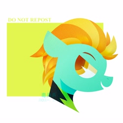 Size: 2500x2500 | Tagged: dead source, safe, artist:yaaaco, artist:yaco, imported from derpibooru, lightning dust, pegasus, pony, clothes, female, grin, mare, smiling, solo, the washouts, uniform, washouts uniform