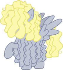 Size: 213x234 | Tagged: safe, artist:punzil504, edit, imported from derpibooru, vector edit, derpy hooves, pegasus, pony, bridle gossip, 10, alternate universe, background pony, character swap, female, hairiderpy, hairpy hooves, mare, messy mane, mlp fim's tenth anniversary, palette swap, poison joke, raised hoof, recolor, simple background, solo, solo female, transparent background, vector