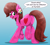 Size: 4100x3680 | Tagged: safe, artist:aarondrawsarts, imported from derpibooru, oc, oc:rose bloom, crystal pony, earth pony, pony, butt, commission, commissioner:reversalmushroom, dialogue, earth pony oc, female, looking back, mare, plot, rosie butt, underhoof