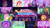 Size: 1974x1111 | Tagged: safe, edit, edited screencap, editor:quoterific, imported from derpibooru, screencap, adagio dazzle, applejack, aria blaze, fluttershy, kiwi lollipop, pinkie pie, rainbow dash, sci-twi, sonata dusk, sunset shimmer, supernova zap, twilight sparkle, human, equestria girls, equestria girls series, sunset's backstage pass!, spoiler:eqg series (season 2), angry, applejack's hat, cowboy hat, duo, duo female, eyes closed, female, hat, k-lo, open mouth, postcrush, shrunken pupils, spit take, su-z, the dazzlings, time twirler, trio, trio female