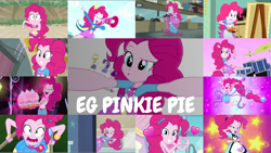 Size: 1972x1111 | Tagged: safe, edit, edited screencap, editor:quoterific, imported from derpibooru, screencap, applejack, pinkie pie, rarity, sci-twi, twilight sparkle, human, a case for the bass, accountibilibuddies, coinky-dink world, eqg summertime shorts, equestria girls, equestria girls (movie), equestria girls series, forgotten friendship, guitar centered, legend of everfree, mirror magic, rainbow rocks, steps of pep, the art of friendship, spoiler:eqg series (season 2), spoiler:eqg specials, applejack's hat, apron, beach, clothes, collage, cowboy hat, cupcake, eyes closed, female, food, glasses, gritted teeth, hat, heart, looking at you, one eye closed, one-piece swimsuit, open mouth, paintbrush, painting, ponied up, running, solo, swimsuit, teeth, wink