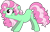 Size: 1078x684 | Tagged: safe, artist:maximumpiracy, artist:nakkry, imported from derpibooru, minty, pony, g3, g3 to g4, g4, generation leap, simple background, solo, transparent background