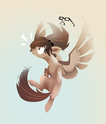 Size: 1200x1400 | Tagged: safe, artist:28gooddays, imported from derpibooru, oc, oc only, pegasus, pony, female, glasses, mare, solo