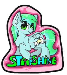 Size: 1755x1969 | Tagged: safe, artist:sharkdoggo, imported from derpibooru, oc, oc only, oc:starshine, pegasus, pony, solo