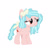 Size: 600x600 | Tagged: safe, artist:shayla100508, imported from derpibooru, cozy glow, pony, 1000 hours in ms paint, alternate hairstyle, female, filly, reformed, solo