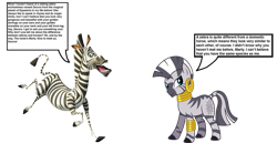 Size: 1024x528 | Tagged: safe, artist:optimusbroderick83, edit, imported from derpibooru, zecora, zebra, bracelet, crossover, dreamworks, ear piercing, earring, female, implied crossover shipping, implied shipping, implied straight, implied zarty, it came from deviantart, jewelry, madagascar (dreamworks), madagascar (movie), male, marty, neck rings, piercing, quadrupedal, simple background, the penguins of madagascar, transparent background, white background, zarty