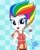 Size: 850x1050 | Tagged: safe, artist:rjp.rammy, imported from derpibooru, oc, oc only, oc:light prism, equestria girls, clothes, female, hoodie, solo