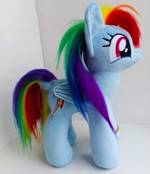 Size: 1195x1389 | Tagged: safe, artist:larsen toys, imported from derpibooru, rainbow dash, pegasus, pony, craft, irl, lottery, photo, plushie, pony plushie, realistic