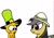 Size: 720x503 | Tagged: safe, artist:mega-shonen-one-64, imported from derpibooru, daring do, crossover, friendshipping, wander (wander over yonder), wander over yonder