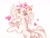 Size: 1300x1000 | Tagged: safe, artist:vird-gi, imported from derpibooru, oc, oc only, pony, unicorn, butt, chest fluff, crown, heart, jewelry, looking at you, looking back, plot, regalia, sketch, solo
