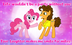 Size: 4600x2900 | Tagged: safe, artist:andoanimalia, imported from derpibooru, cheese sandwich, pinkie pie, earth pony, cheesepie, female, hearts and hooves day, male, shipping, straight