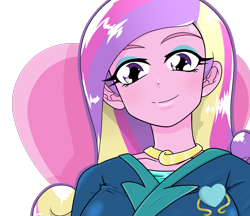 Size: 1480x1280 | Tagged: safe, artist:batipin, imported from derpibooru, princess cadance, equestria girls, dean cadance, female, holiday, looking at you, simple background, solo, transparent background, valentine's day