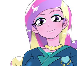 Size: 1480x1280 | Tagged: safe, alternate version, artist:batipin, imported from derpibooru, princess cadance, equestria girls, dean cadance, female, holiday, looking at you, simple background, solo, transparent background, valentine's day