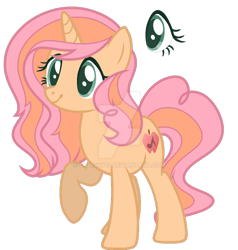 Size: 1024x1077 | Tagged: safe, artist:choisky13, imported from derpibooru, oc, oc only, oc:apple yogurt cake, pony, unicorn, base used, female, horn, mare, offspring, parent:big macintosh, parent:fluttershy, parents:fluttermac, raised hoof, simple background, smiling, solo, transparent background, unicorn oc