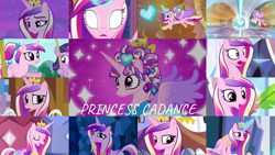 Size: 1978x1113 | Tagged: safe, edit, edited screencap, editor:quoterific, imported from derpibooru, screencap, princess cadance, spike, twilight sparkle, alicorn, dragon, pony, unicorn, a canterlot wedding, equestria games (episode), games ponies play, once upon a zeppelin, princess spike (episode), slice of life (episode), the beginning of the end, the crystal empire, the times they are a changeling, three's a crowd, twilight's kingdom, collage, crown, dragons riding ponies, eyes closed, female, filly, filly twilight sparkle, flying, glowing eyes, glowing horn, horn, jewelry, magic, magic aura, male, open mouth, physique difference, regalia, riding, sitting, slim, spike riding cadance, swing set, thin, unicorn twilight, younger