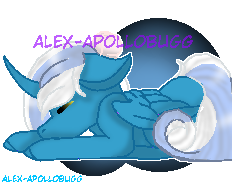 Size: 232x185 | Tagged: safe, artist:apollobugg, imported from derpibooru, oc, oc:fleurbelle, alicorn, alicorn oc, bow, eyes closed, female, hair bow, horn, mare, simple background, sleeping, transparent background, watermark, wings