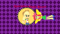 Size: 1280x720 | Tagged: safe, artist:ddart2019, imported from derpibooru, apple bloom, applejack, equestria girls, arthur