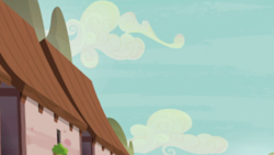 Size: 1280x720 | Tagged: safe, imported from derpibooru, screencap, hard to say anything, background, no pony, scenic ponyville, starlight's village
