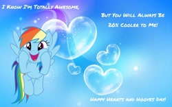 Size: 1210x756 | Tagged: safe, artist:mlpfan3991, imported from derpibooru, rainbow dash, pegasus, pony, hearts and hooves day, holiday, valentine's day, valentine's day card