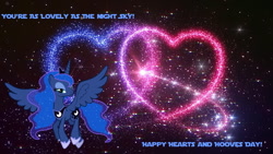 Size: 852x480 | Tagged: safe, artist:mlpfan3991, imported from derpibooru, princess luna, alicorn, pony, hearts and hooves day, holiday, valentine's day, valentine's day card