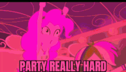 Size: 720x416 | Tagged: safe, edit, edited screencap, imported from derpibooru, screencap, pinkie pie, rainbow dash, equestria girls, equestria girls series, road trippin, animated, color cycling, extreme speed animation, female, gif, meme, party hard, pinkie being pinkie, seizure warning, strobe lights, vibrating