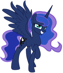 Size: 1476x1699 | Tagged: safe, artist:gmaplay, artist:kp-shadowsquirrel, imported from derpibooru, princess luna, alicorn, pony, comics, simple background, solo, transparent background