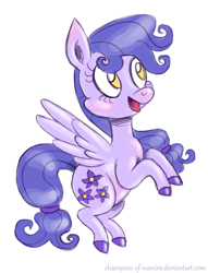 Size: 576x752 | Tagged: safe, artist:champion-of-namira, imported from derpibooru, oc, oc only, oc:blossom breeze, pegasus, pony, female, mare, simple background, solo, white background