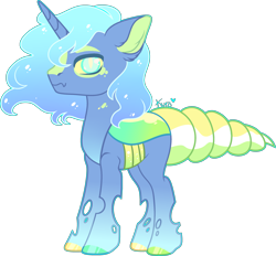 Size: 2853x2649 | Tagged: safe, artist:kurosawakuro, imported from derpibooru, oc, oc only, changepony, hybrid, pony, base used, interspecies offspring, magical lesbian spawn, male, offspring, parent:princess luna, parent:queen chrysalis, parents:chrysaluna, simple background, solo, transparent background