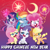 Size: 1080x1080 | Tagged: safe, imported from derpibooru, applejack, fluttershy, pinkie pie, rainbow dash, rarity, twilight sparkle, alicorn, earth pony, pegasus, pony, unicorn, my little pony: pony life, applejack's hat, chinese new year, cowboy hat, fireworks, g4.5, hat, holiday, mane six, official, open mouth, pony life, twilight sparkle (alicorn)