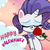 Size: 1080x1080 | Tagged: safe, imported from derpibooru, rarity, pony, unicorn, my little pony: pony life, bipedal, eyes closed, female, flower, g4.5, holiday, official, pony life, rose, smelling, solo, valentine's day