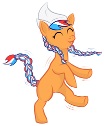 Size: 1334x1604 | Tagged: safe, artist:mistergi, imported from derpibooru, oc, oc only, oc:ember, oc:ember (hwcon), pony, cute, hearth's warming con, ocbetes, solo