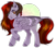 Size: 1024x891 | Tagged: safe, artist:sadelinav, imported from derpibooru, oc, oc only, pegasus, pony, female, horns, mare, simple background, solo, transparent background