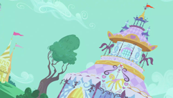 Size: 1280x720 | Tagged: safe, imported from derpibooru, screencap, hearts and hooves day (episode), background, carousel boutique, no pony, ponyville, scenic ponyville