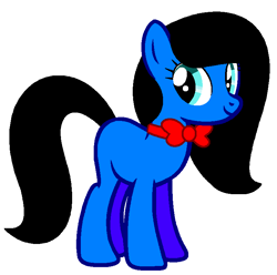 Size: 741x735 | Tagged: safe, artist:chebaccopepper, imported from derpibooru, earth pony, pony, base used, blank flank, bowtie, female, katy perry, katy pony, mare, ponified, ponified celebrity, simple background, smiling, solo, solo female, white background