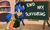 Size: 1080x642 | Tagged: safe, artist:juliet-gwolf18, edit, edited screencap, imported from derpibooru, screencap, oc, oc only, oc:sketchy, alicorn, pony, alicorn oc, bags under eyes, beanie, bookcase, bookshelf, chains, chalkboard, choker, clothes, female, glasses, grin, hat, hoodie, horn, mare, smiling, solo, wings