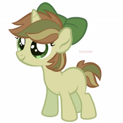 Size: 2600x2600 | Tagged: safe, artist:kazeronda, imported from derpibooru, oc, oc only, pony, unicorn, female, filly, solo