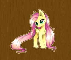 Size: 1080x916 | Tagged: safe, alternate version, artist:aleuoliver, imported from derpibooru, fluttershy, pegasus, pony, chest fluff, ear fluff, eyelashes, female, mare, solo, wings