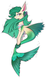 Size: 963x1629 | Tagged: safe, artist:monogy, imported from derpibooru, oc, oc only, seapony (g4), bubble, deviantart watermark, dorsal fin, female, fins, fish tail, flowing mane, obtrusive watermark, pink eyes, simple background, smiling, solo, tail, transparent background, watermark