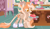 Size: 2362x1378 | Tagged: safe, artist:louyalpha, imported from derpibooru, oc, oc only, oc:louyalpha, pony, unicorn, bake, cake, colored pupils, cute, food, kitchen, leonine tail, solo, strawberry, tail