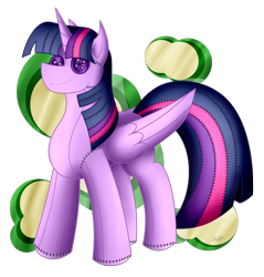 Size: 1228x1284 | Tagged: safe, artist:thebenalpha, imported from derpibooru, twilight sparkle, alicorn, original species, plush pony, plushie, simple background, transparent background, twilight sparkle (alicorn)