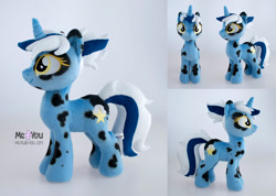 Size: 2200x1562 | Tagged: safe, artist:meplushyou, imported from derpibooru, oc, oc only, oc:winter star, pony, unicorn, female, irl, mare, photo, plushie, solo